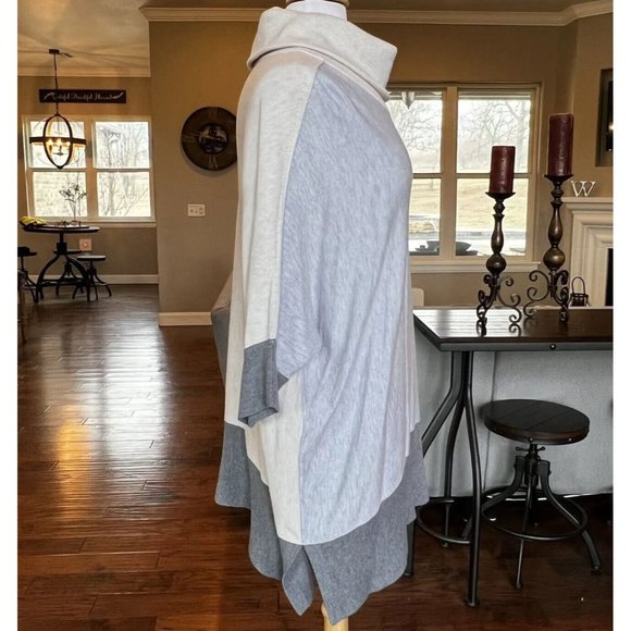 White House Black Market Sweater Women's XL X-Large Dolman Sleeves Colorblock - Picture 11 of 16